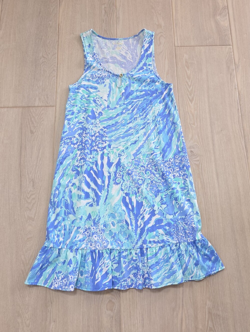 🌴Lilly Pulitzer sleevless coral reef dress